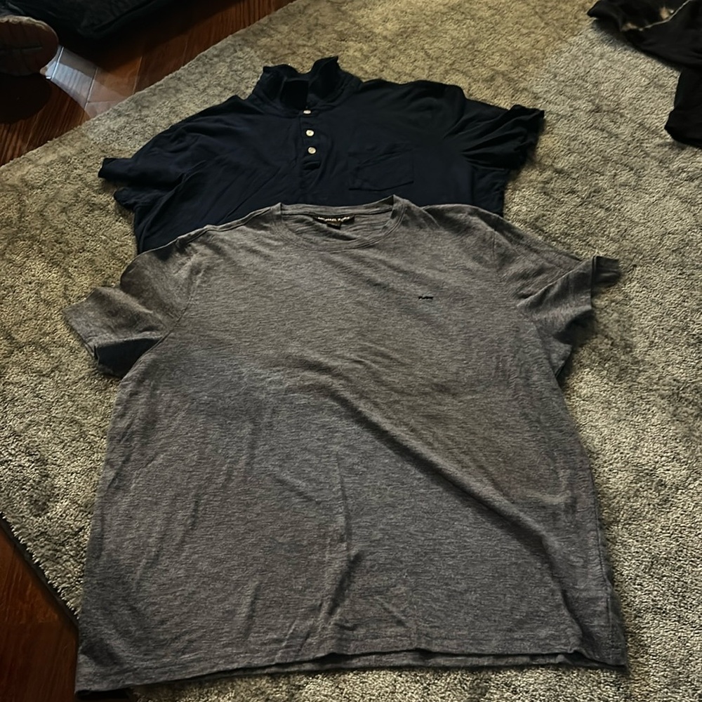 Michael kors lot of 2 blue men’s large